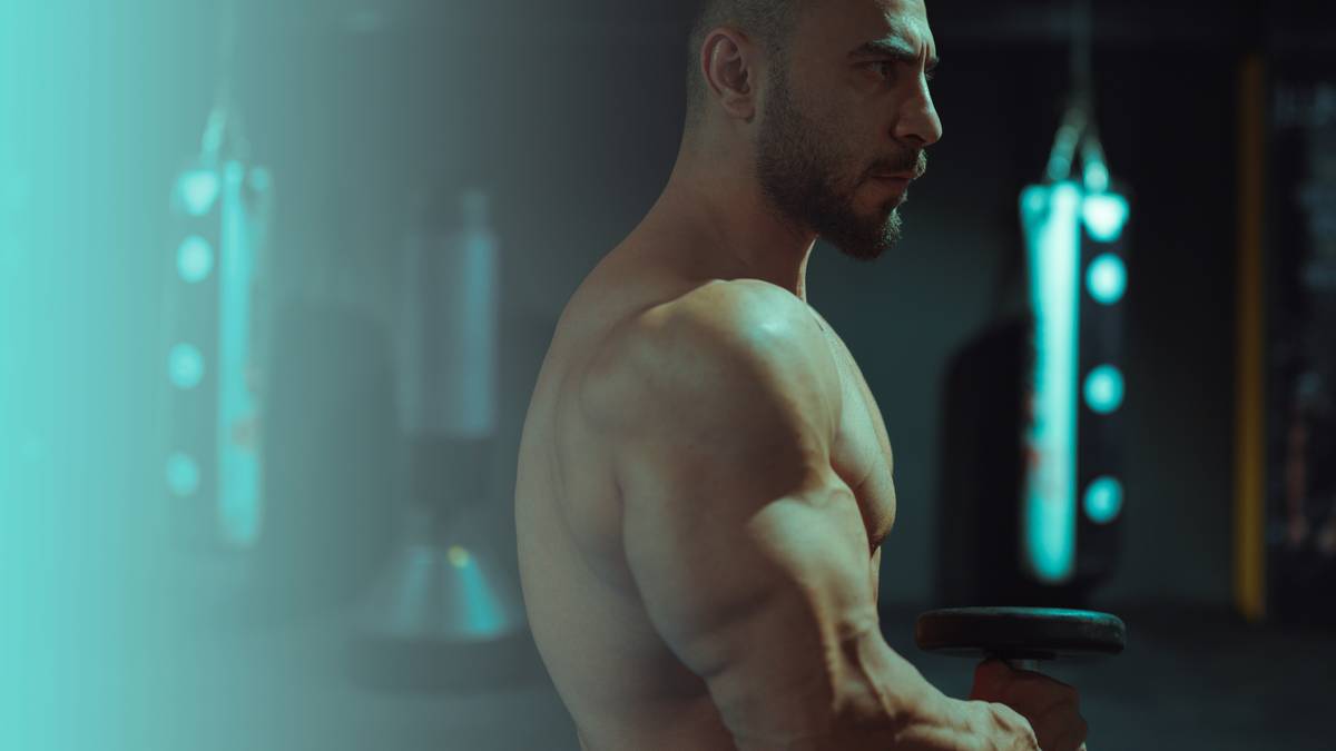 Blood test results showing improved testosterone levels after natural intervention in men